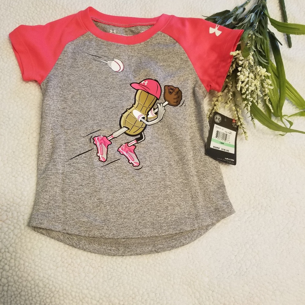 NWT Under Armour Toddler Shirt - Picture 1 of 4